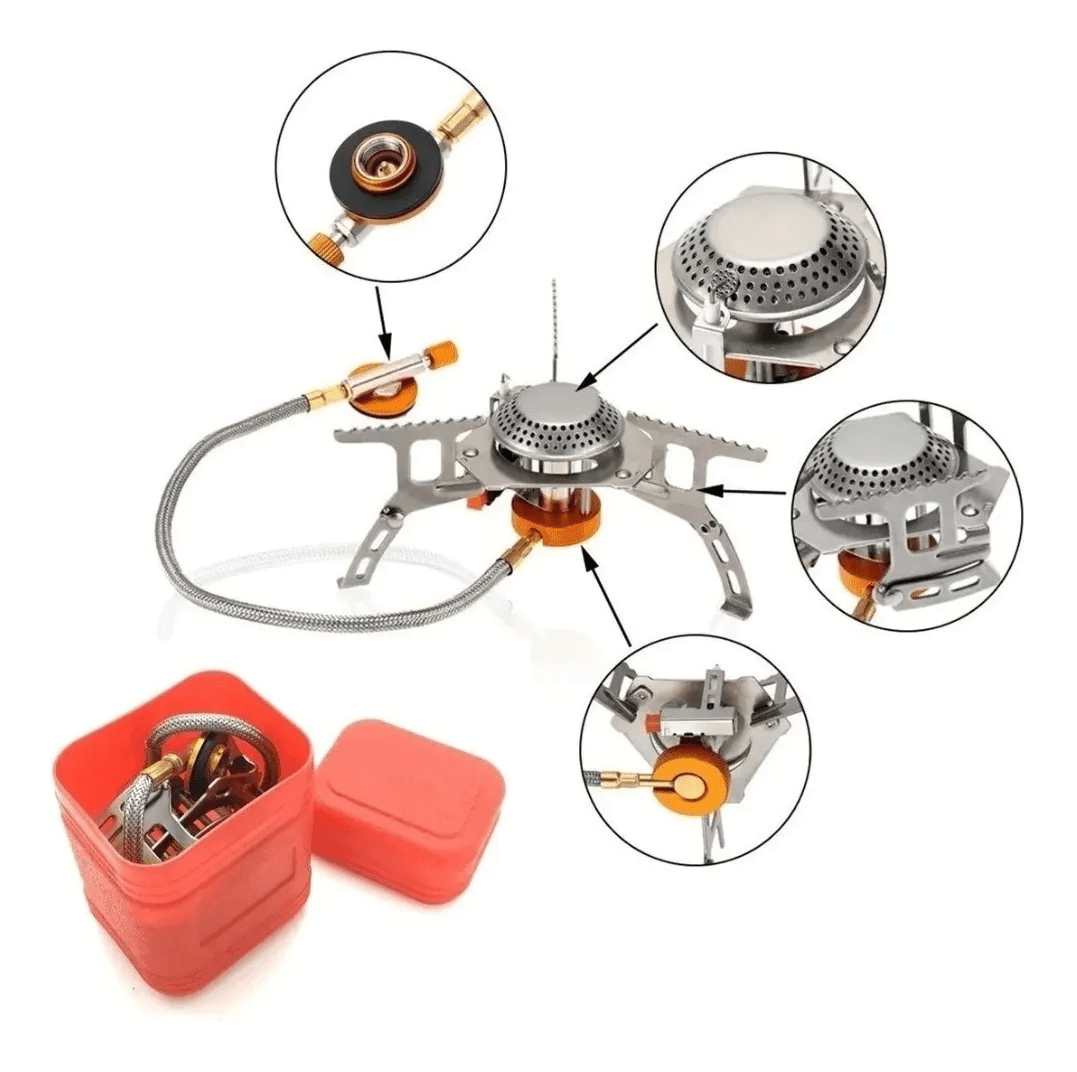 Mini Cocinilla Estufa Portatil Gas 3500w Camping CN5