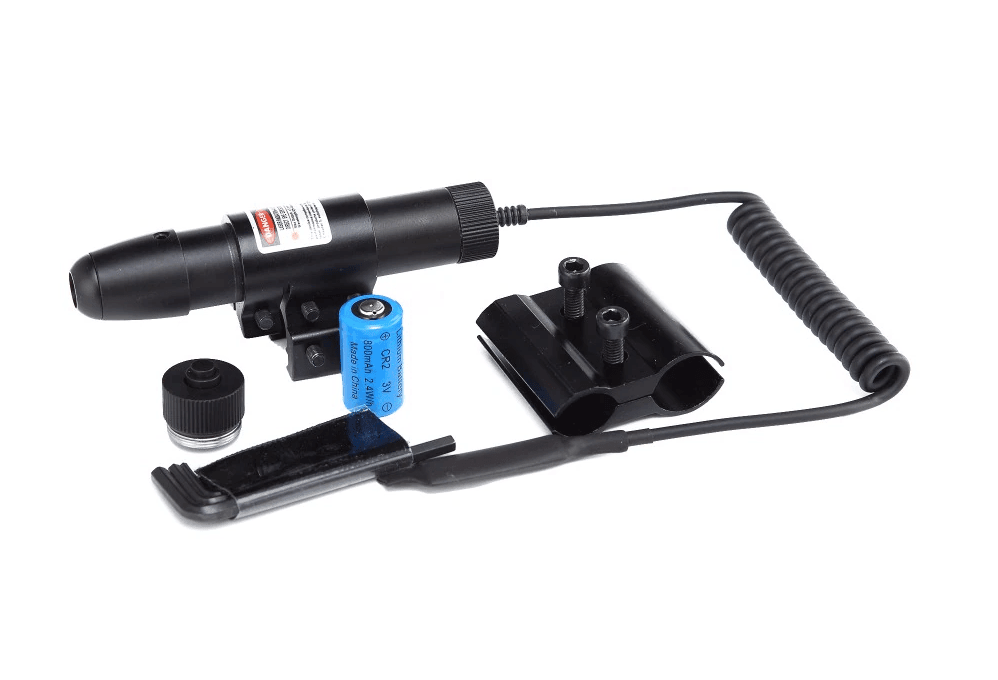 Mira Laser Verde Tactica Spike Interruptor Puntero Jg13 MLT22