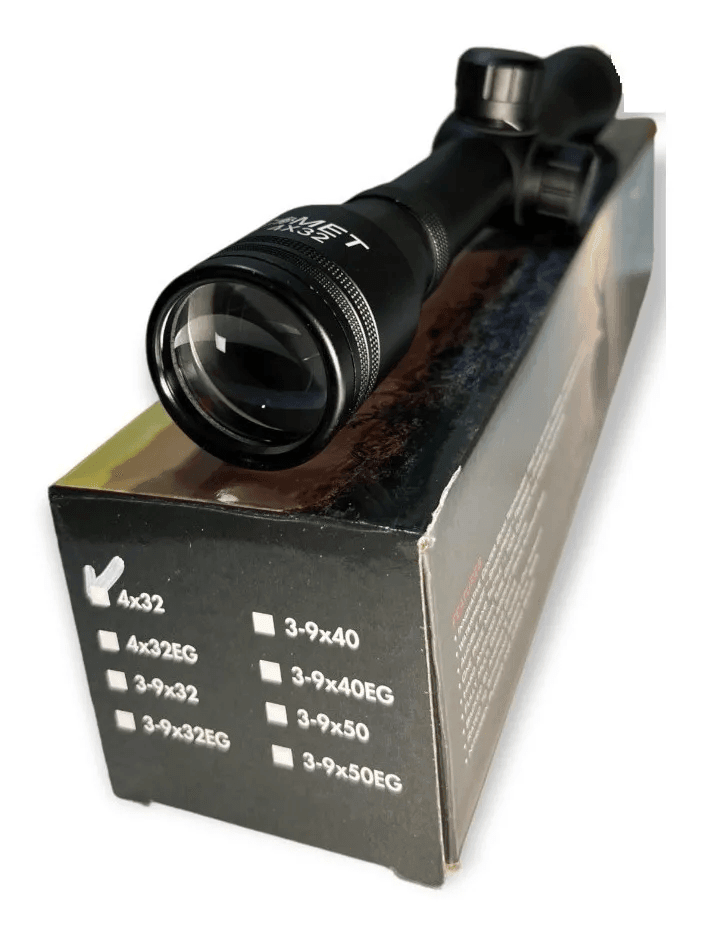 Mira Telescopica Comet Pcp Pistones Caza 4x32 R:11mm MLT6