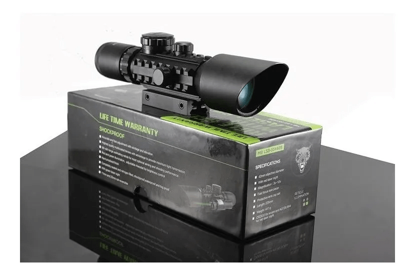 Mira Telescopica Rifle Laser M9 Ls 3-10x42e MLT10