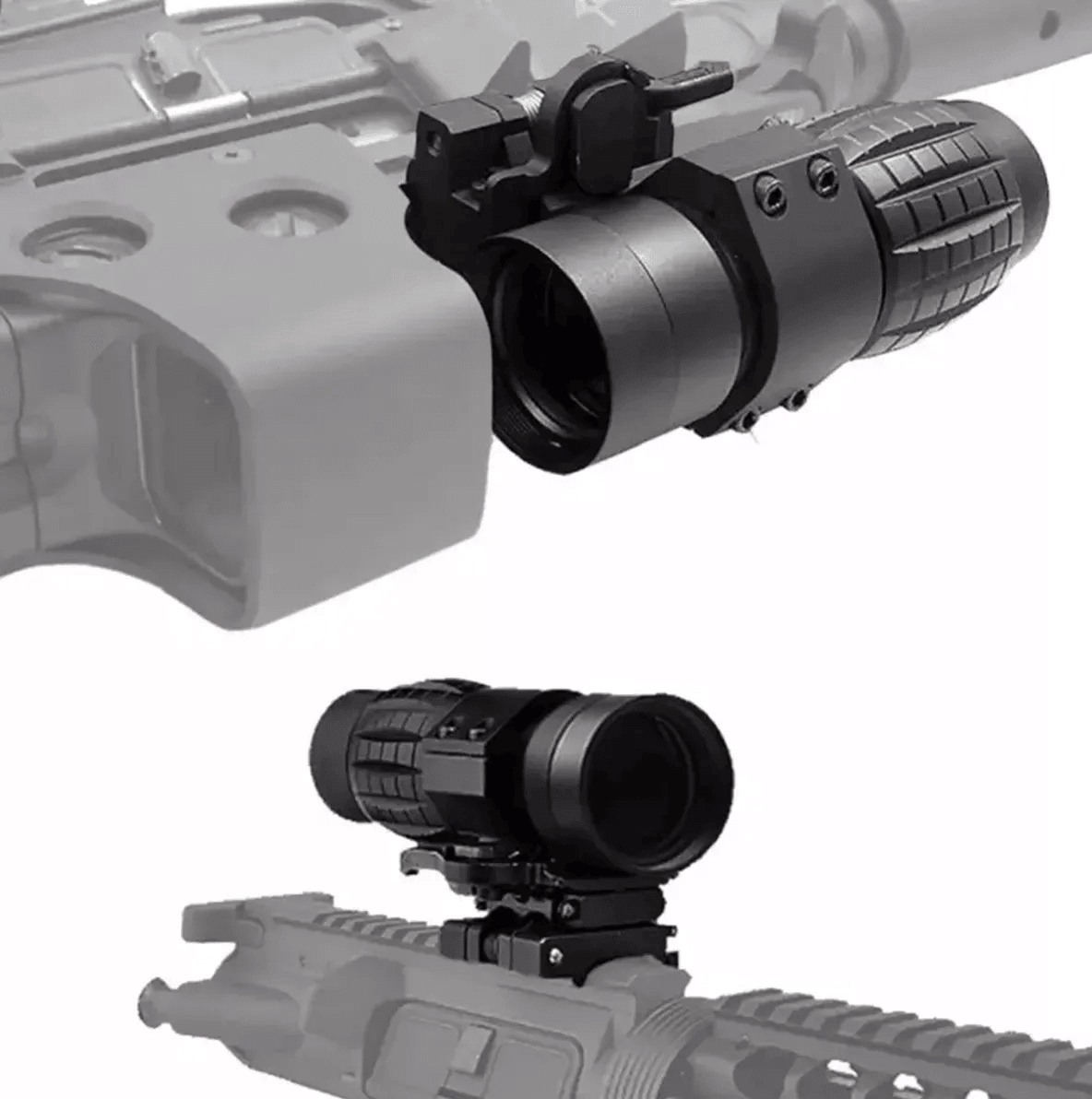 Mira Telescopica Tipo Lupa Con Montura Abatible 3x MLT16