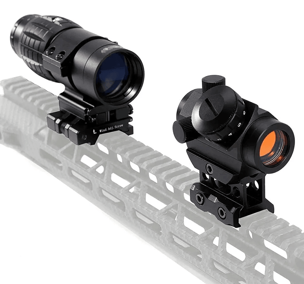 Mira Telescopica Tipo Lupa Con Montura Abatible 3x MLT16