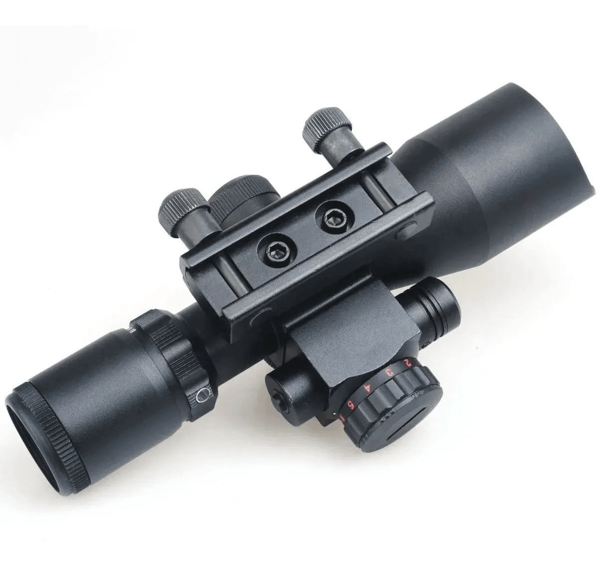 Mira Telescopica con Laser 2.5-10x40 Nocturna Red Green MLT4