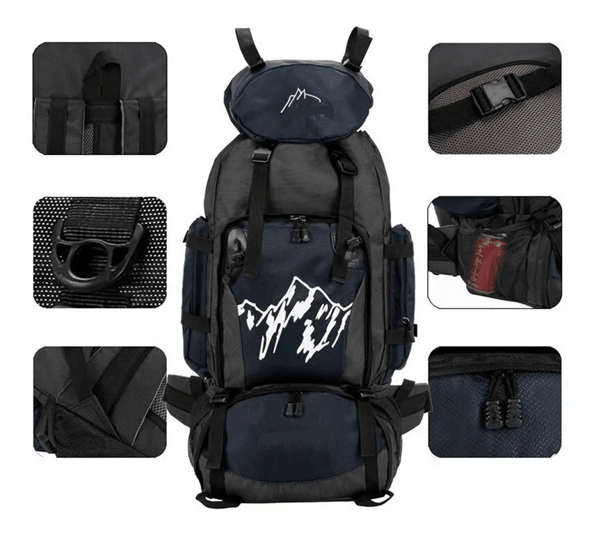 Mochila Montañera H2 90L M45