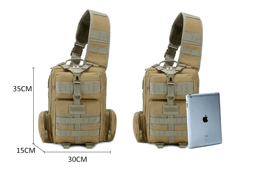 Mochila Tactica Hombro Impermeable M15