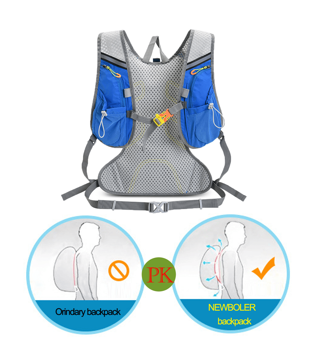 Mochila Deportes Ciclismo Running Trail 12l M88