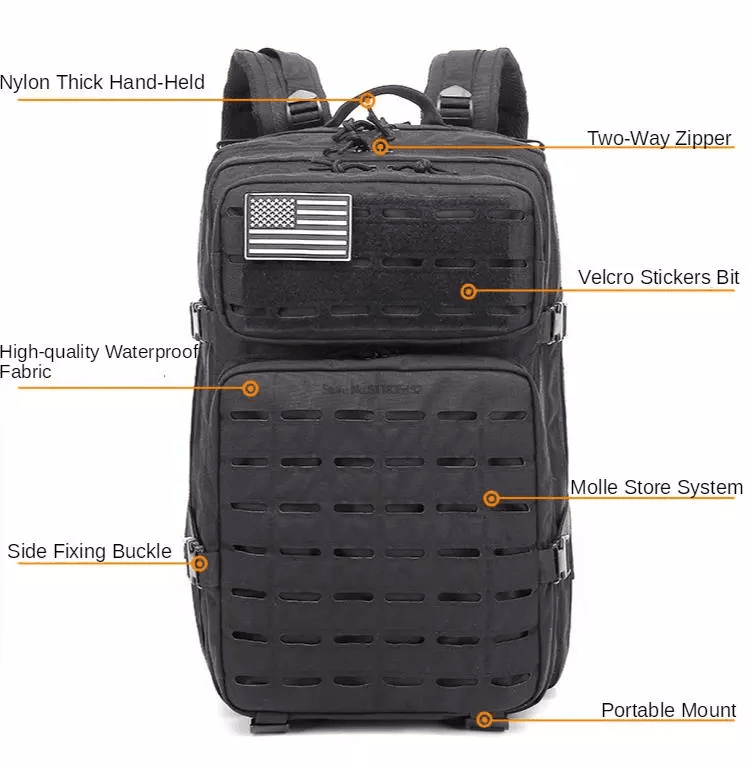 Mochila 3P Impermeable 50l M14