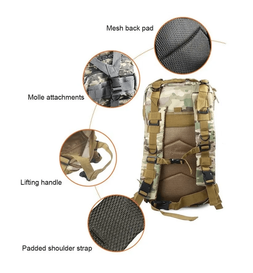 Mochila Militar Tactica 30L M5