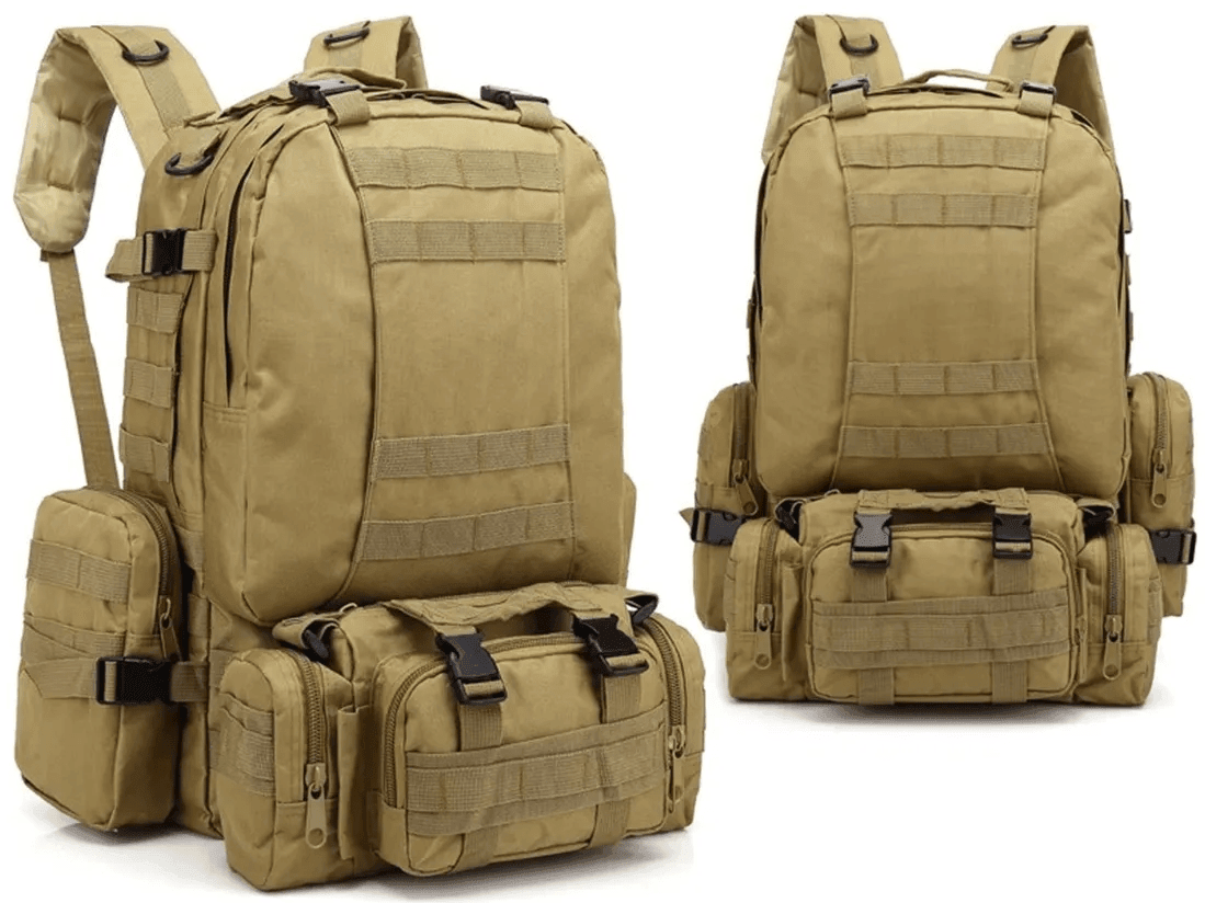 Mochila Tactica militar Ejercito 65L M4