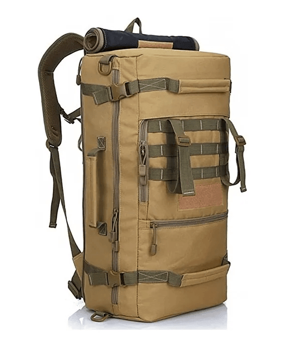 Mochila Tactica de Triple Abrazadera 70L M47