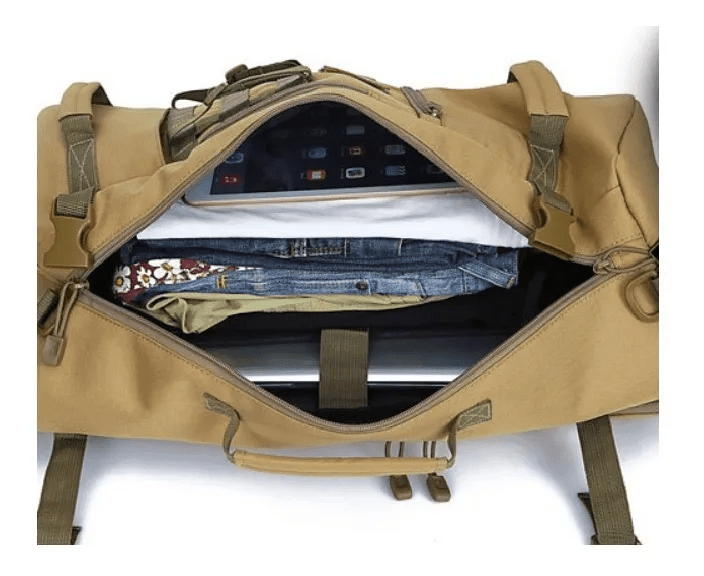 Mochila Tactica de Triple Abrazadera 70L M47