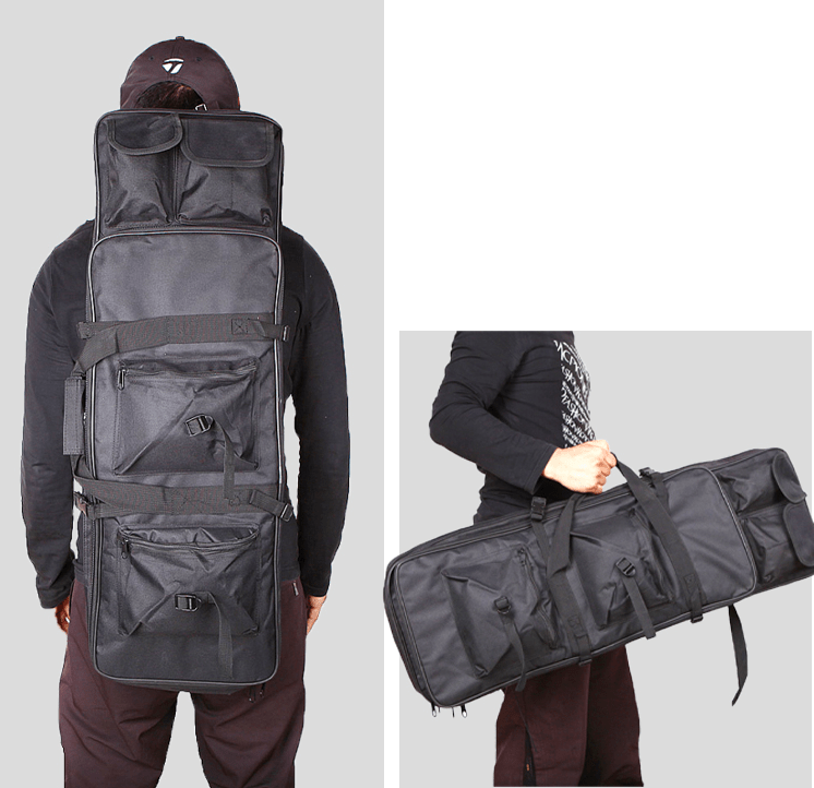 Bolso Porta Fusiles Rifles Tactico Mediano 100cm MBP1