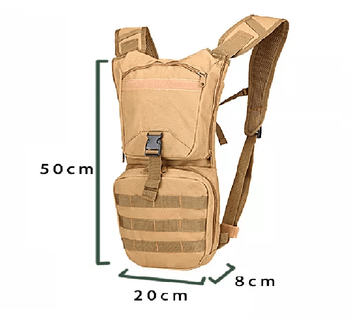 Mochila Tactica Porta Agua 3L M28