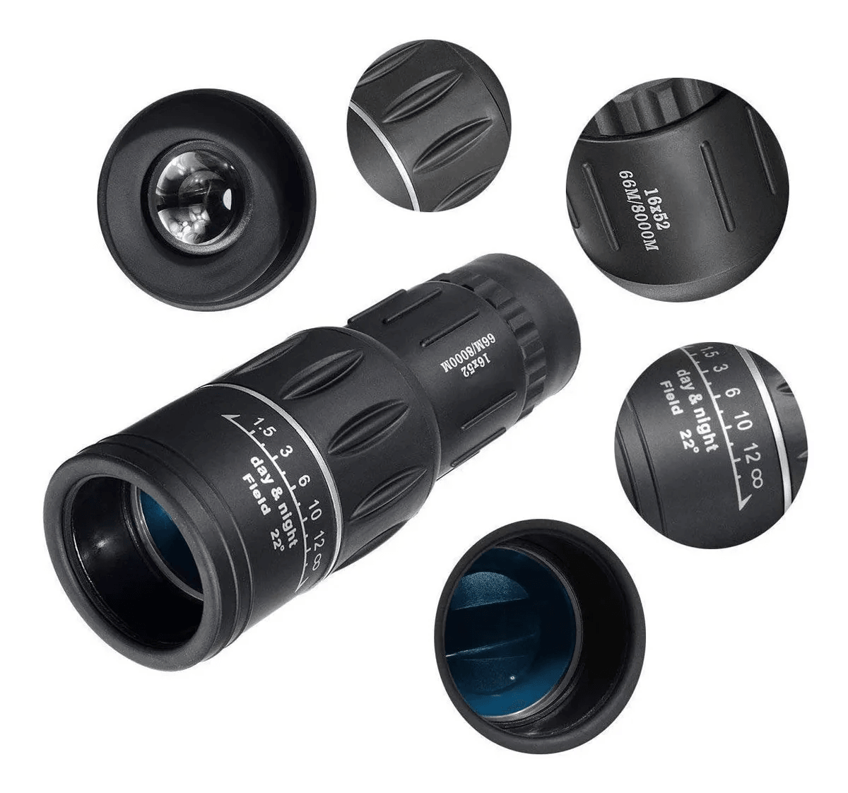 Monocular Potente Comet 16x52 8000m BM14