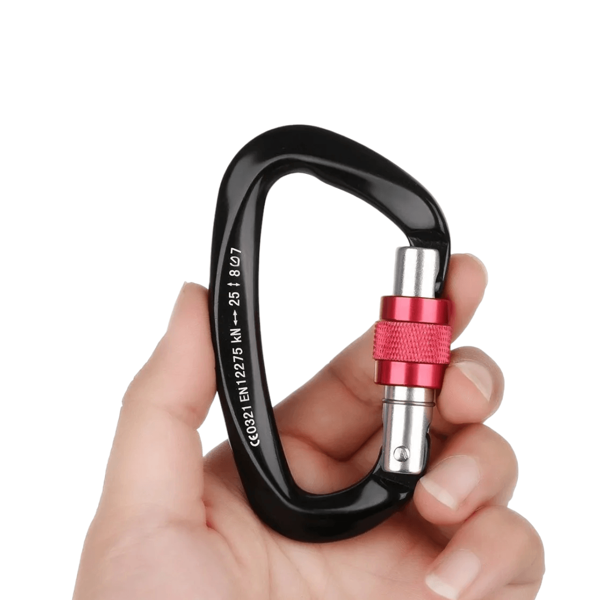 Mosqueton rosca escalada montaña MT7