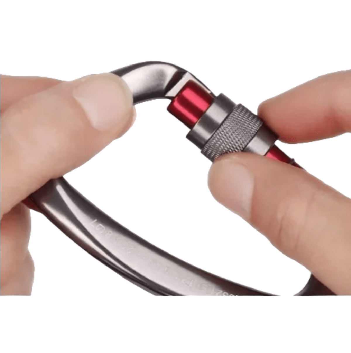 Mosqueton rosca escalada montaña MT7