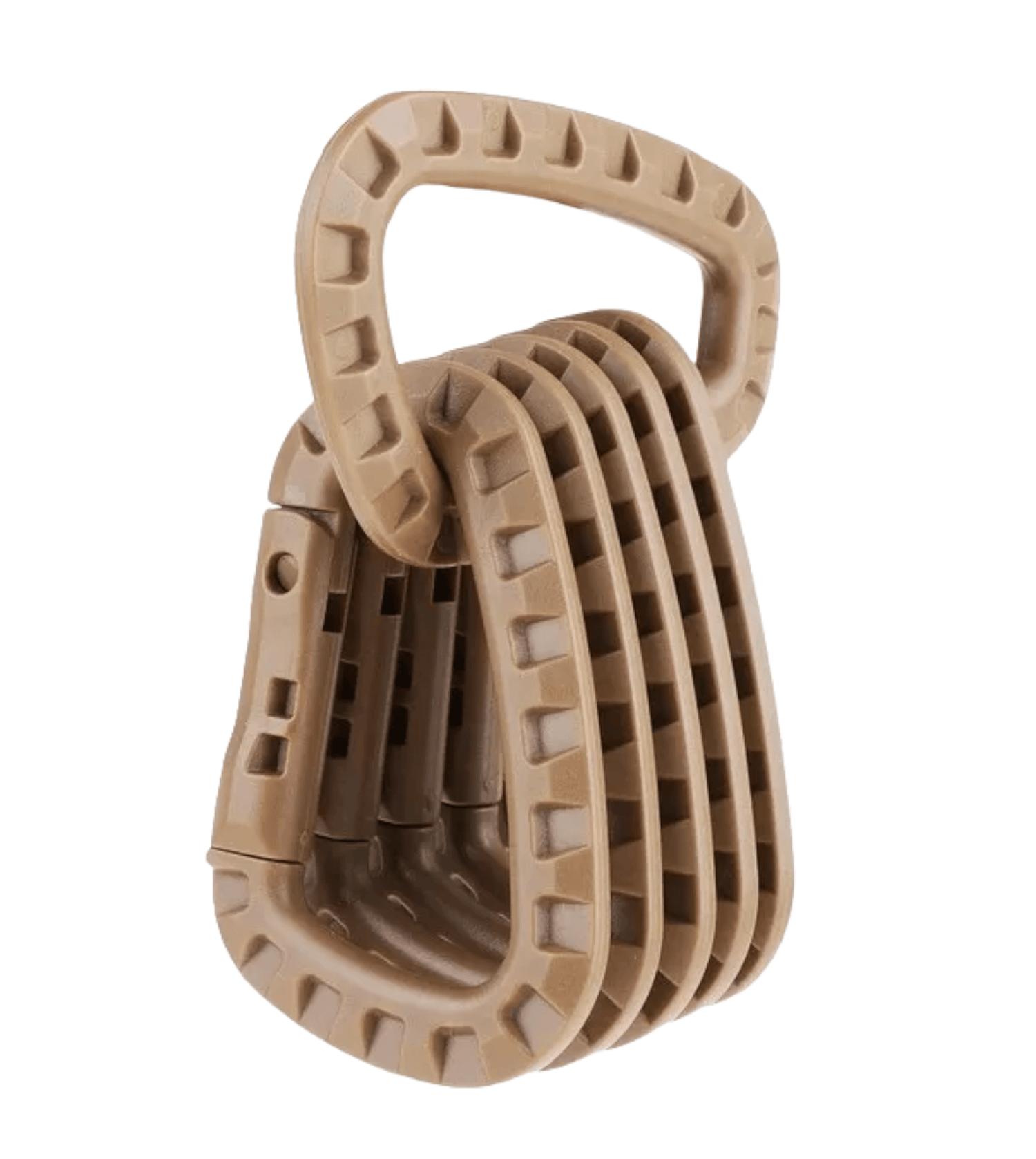 Mosqueton Tactico Plastico Multiuso Trekking Molle MT1