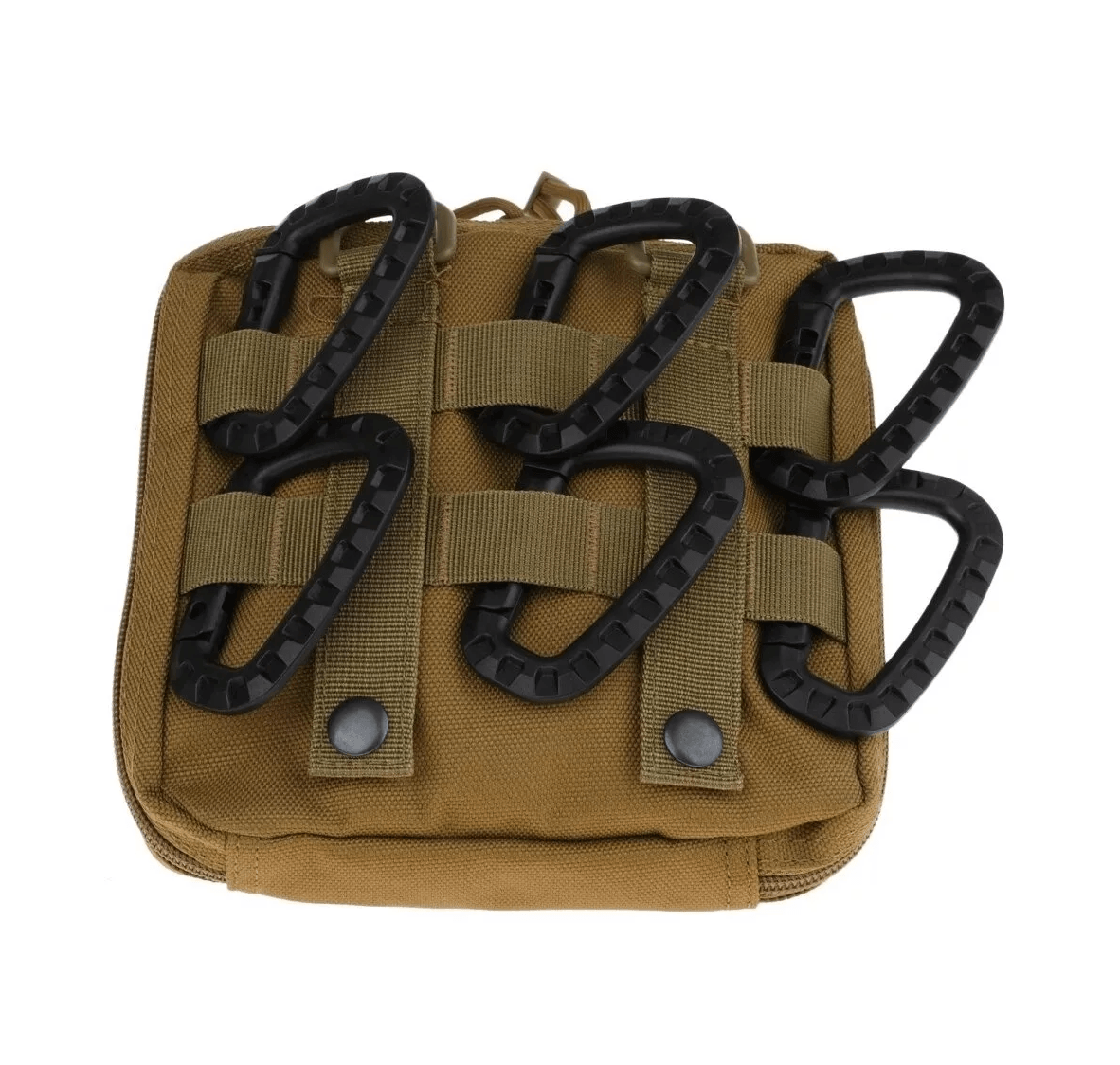 Mosqueton Tactico Plastico Multiuso Trekking Molle MT1