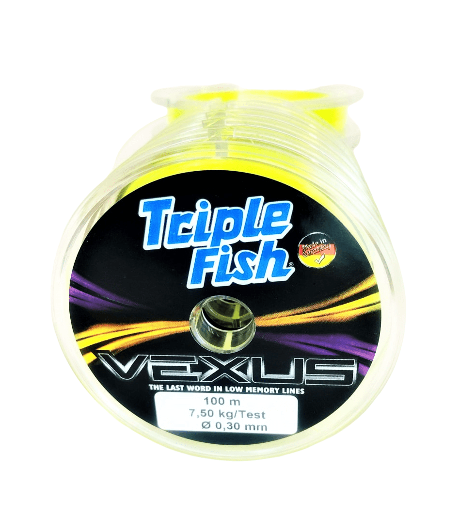 Nylon Monofilamento Pesca Amarillo 0.30mm 100m NYL6