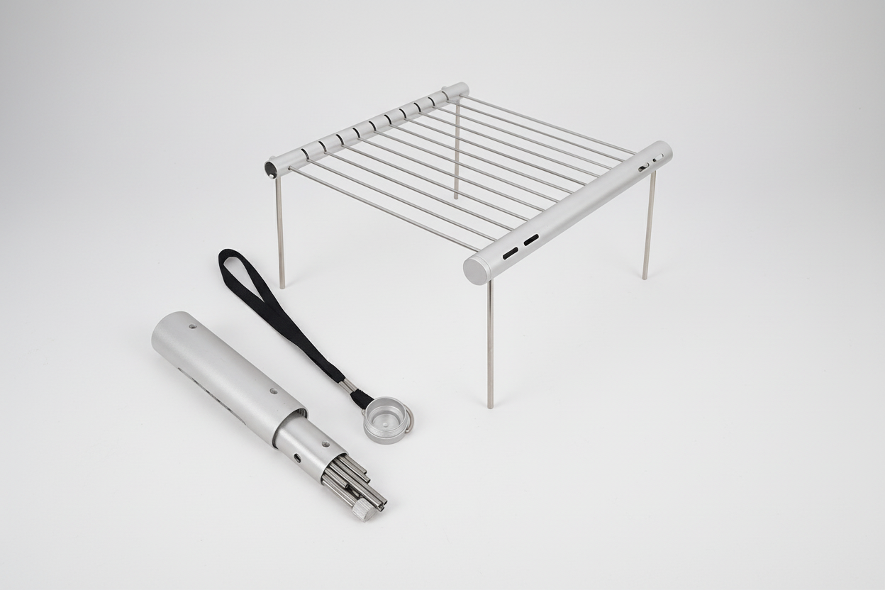 Parrilla Plegable Practica Portatil Acero CN12