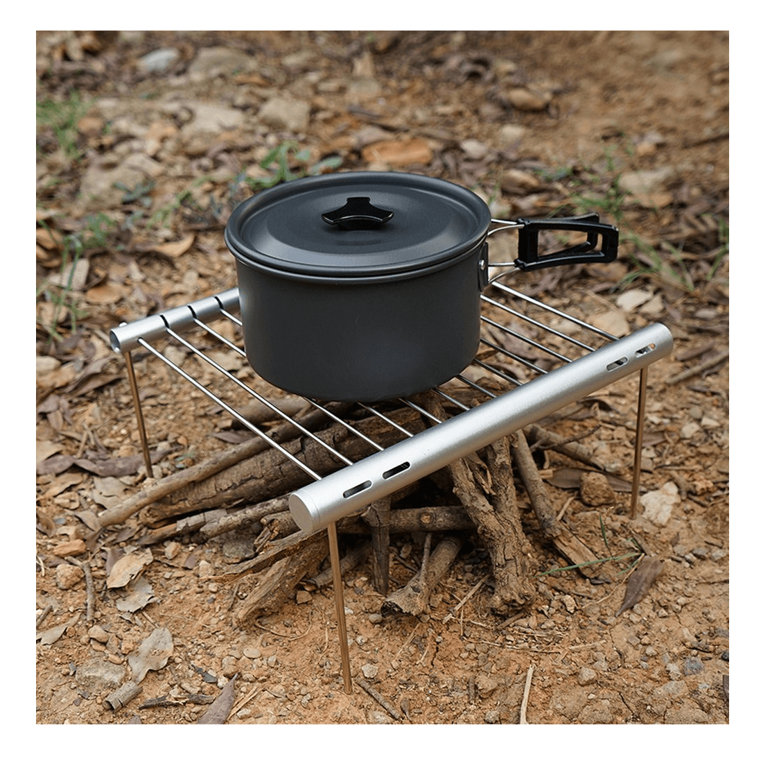 Parrilla Plegable Practica Portatil Acero CN12