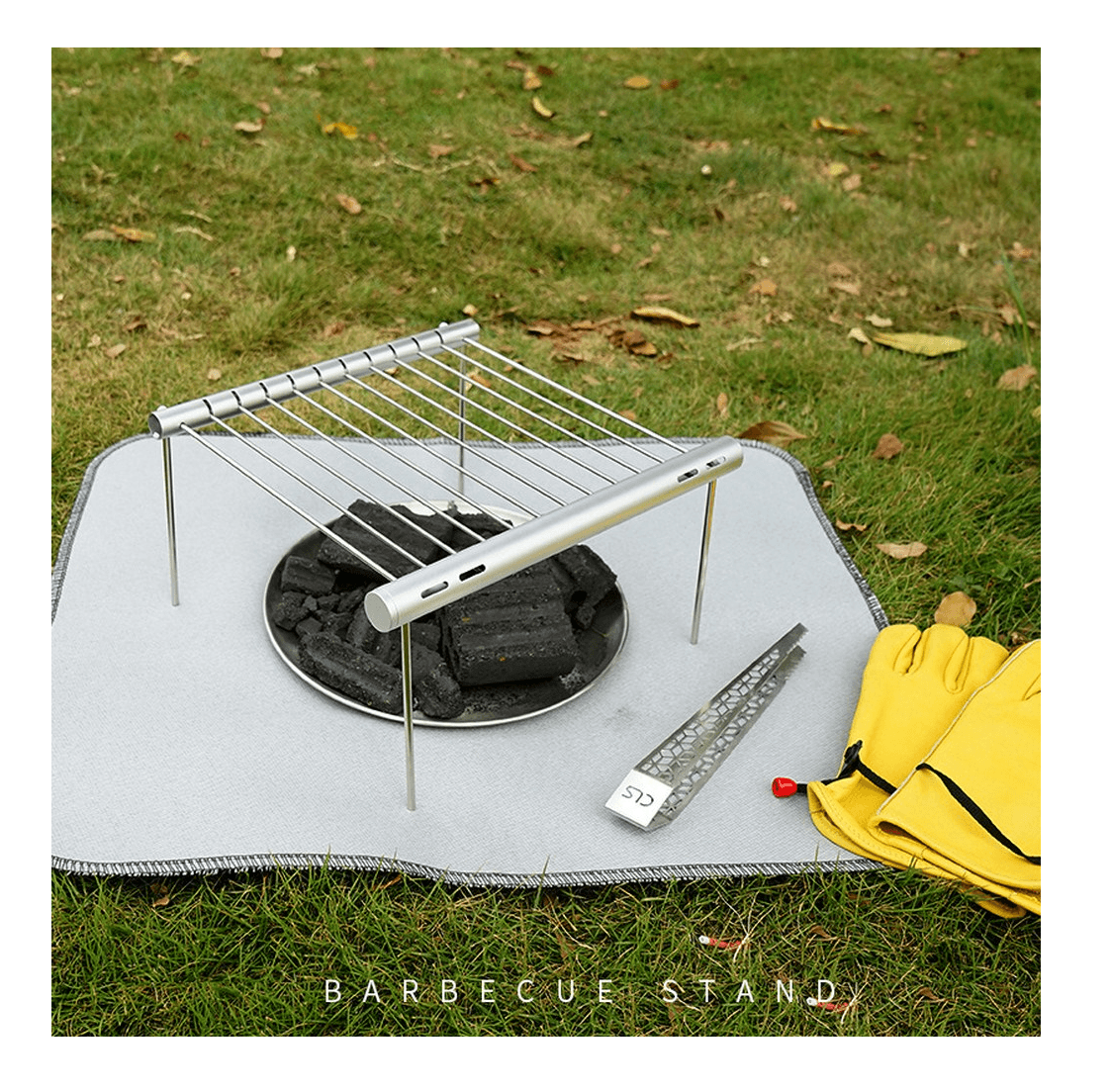 Parrilla Plegable Practica Portatil Acero CN12