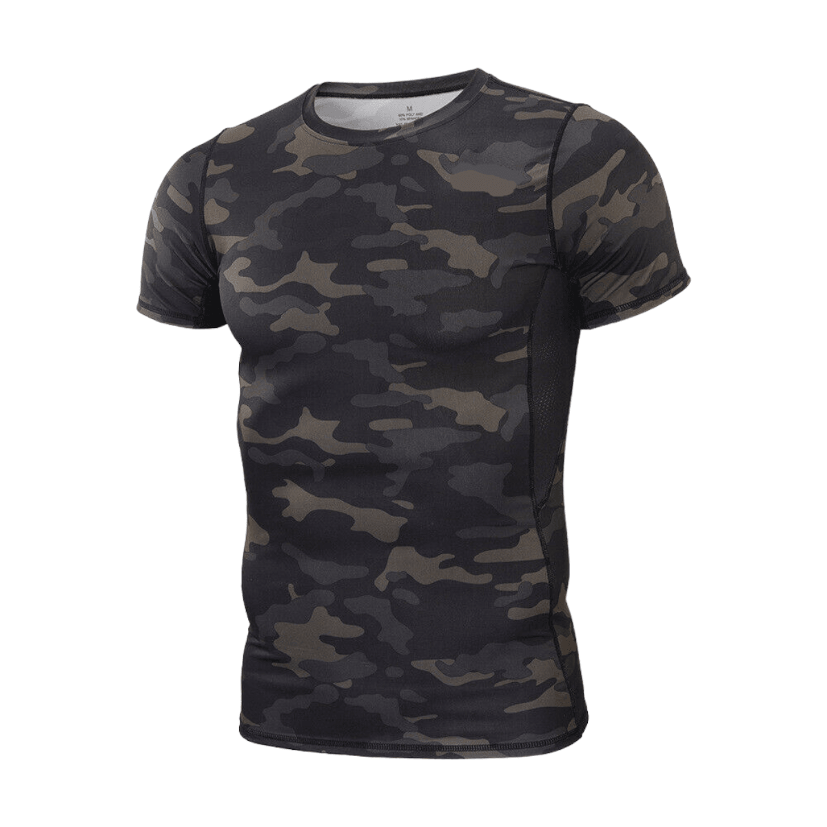 Polera Tactica Manga Corta Algodon Militar Deportes PLS4