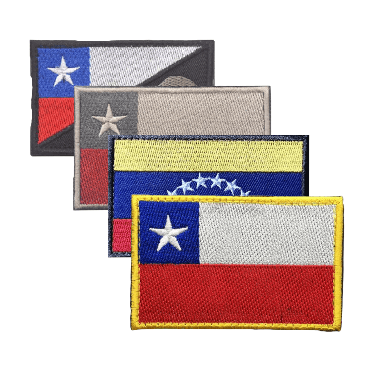 Parches Banderas Bordado Molle Tactico Militar PRC2