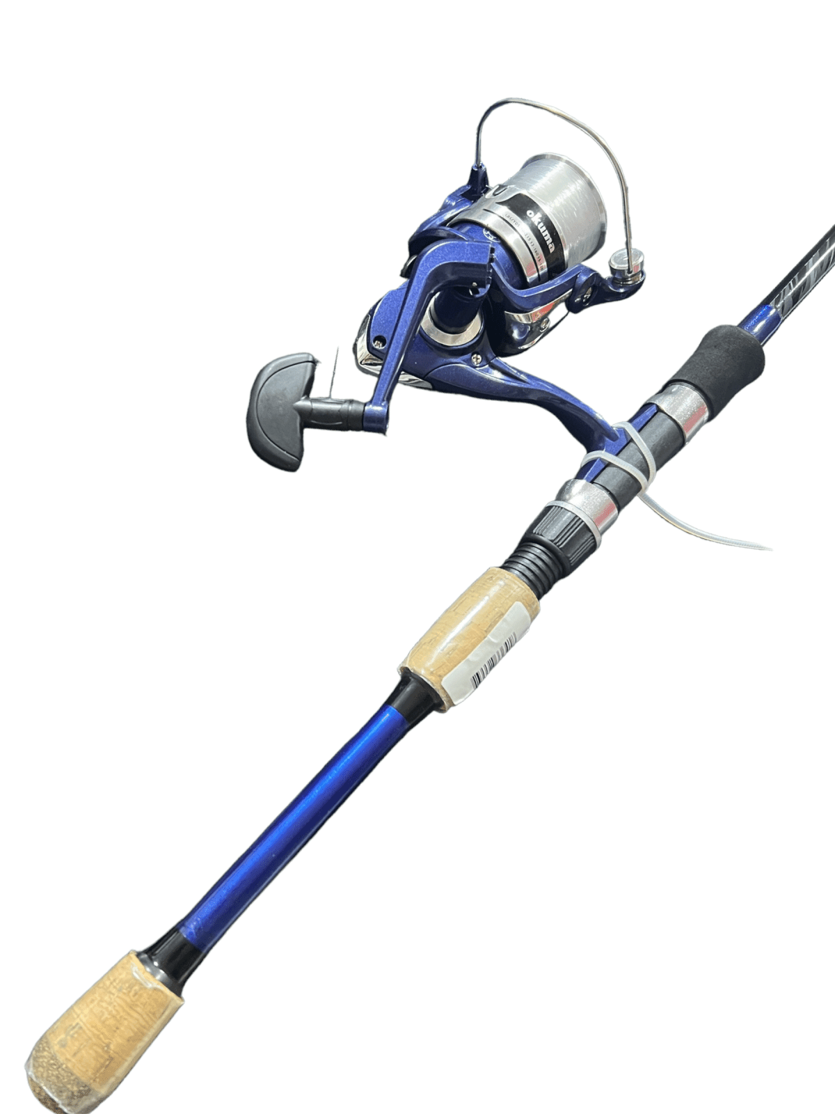 Caña Carrete Okuma Fin Chaser Serie X doble 1.95cm + Nylon CÑS2