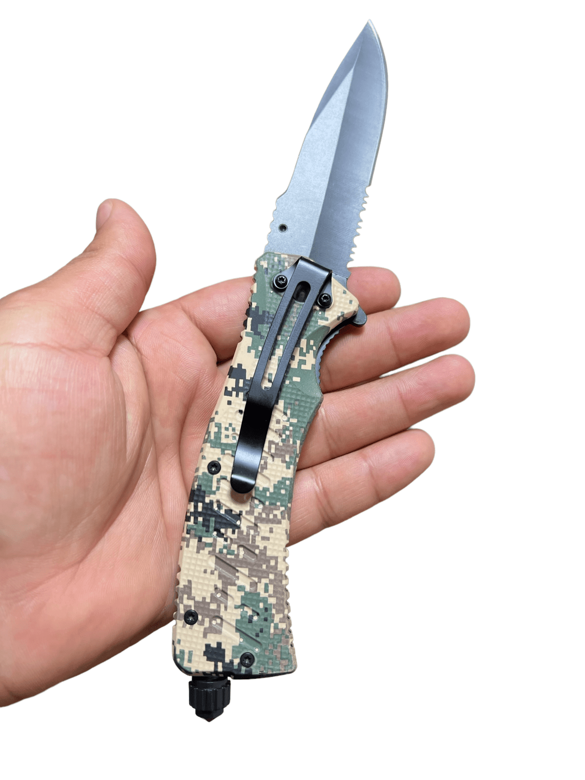Cuchillo tactico pixelado CHMP4