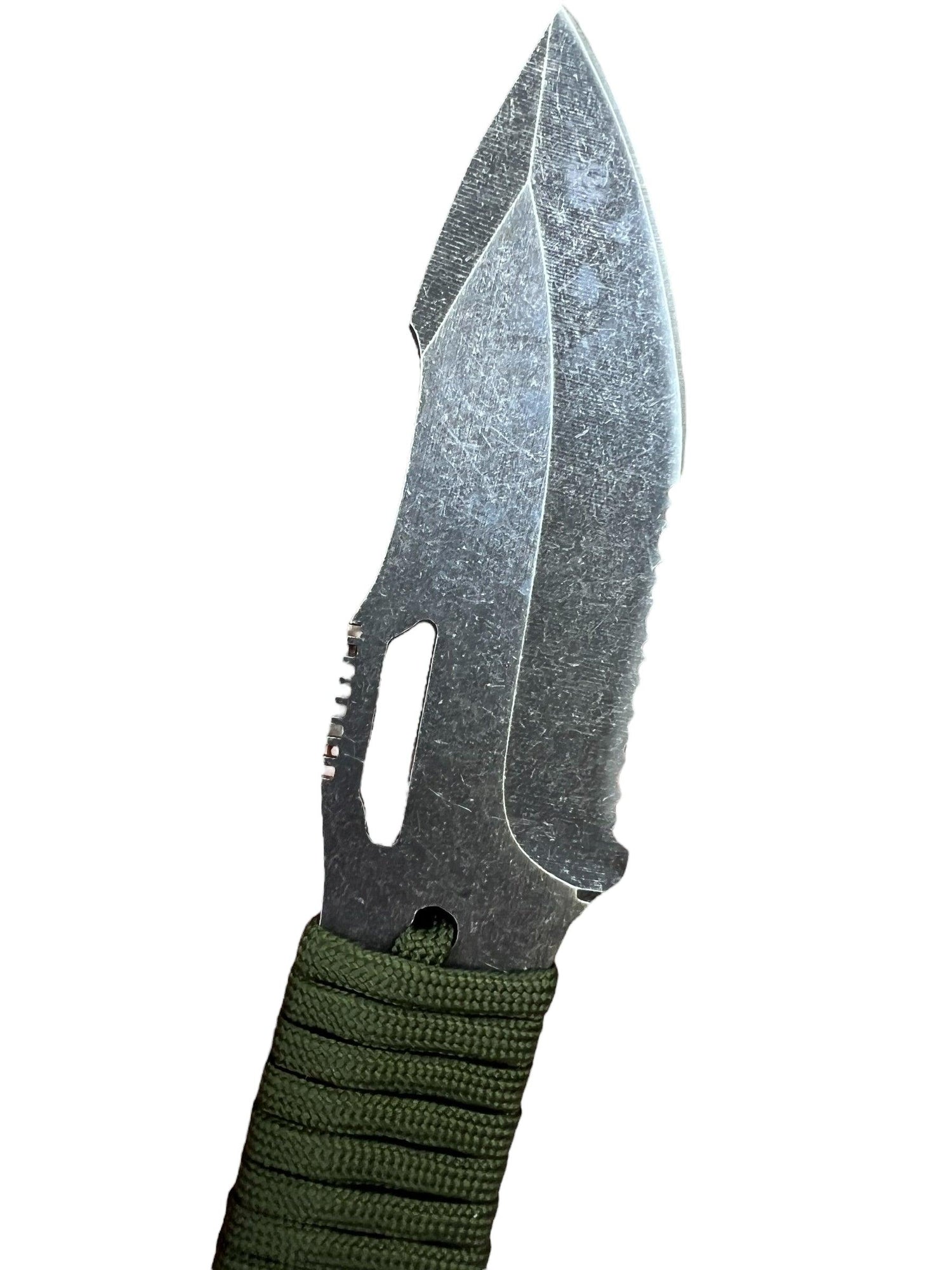 Cuchillo Supervivencia Mango Cuerda Paracord CHMP26