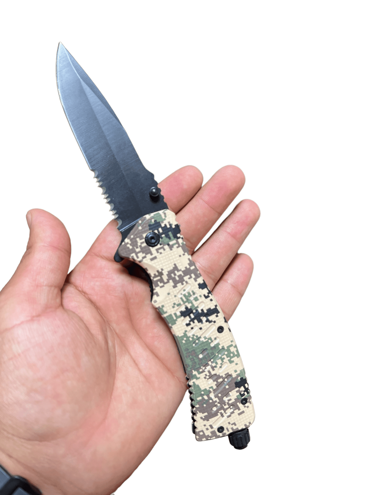 Cuchillo tactico pixelado CHMP4