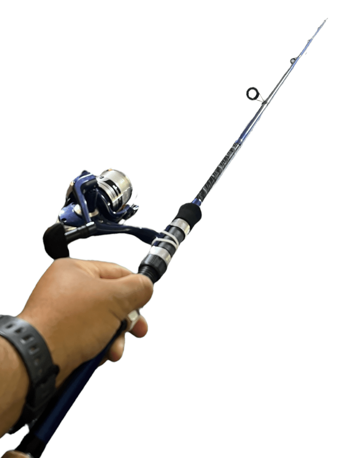 Caña Carrete Okuma Fin Chaser Serie X doble 1.95cm + Nylon CÑS2