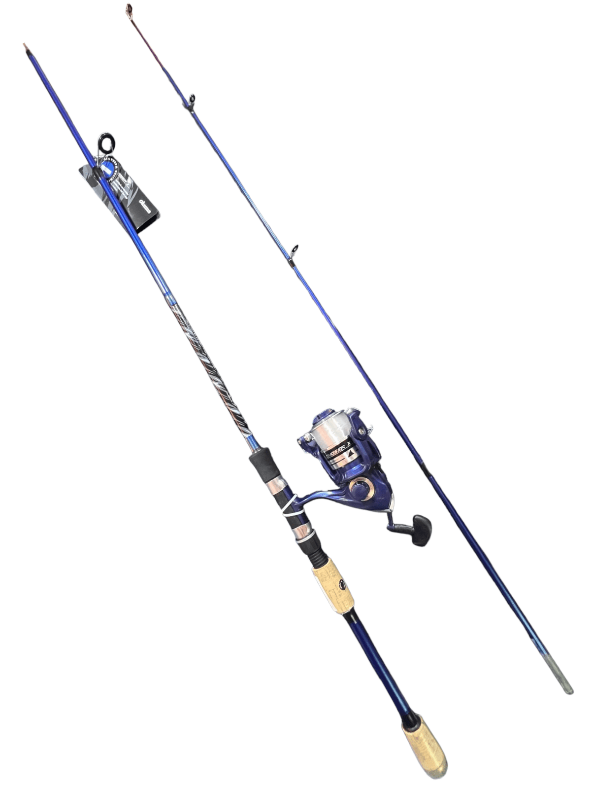 Caña Carrete Okuma Fin Chaser Serie X doble 1.95cm + Nylon CÑS2