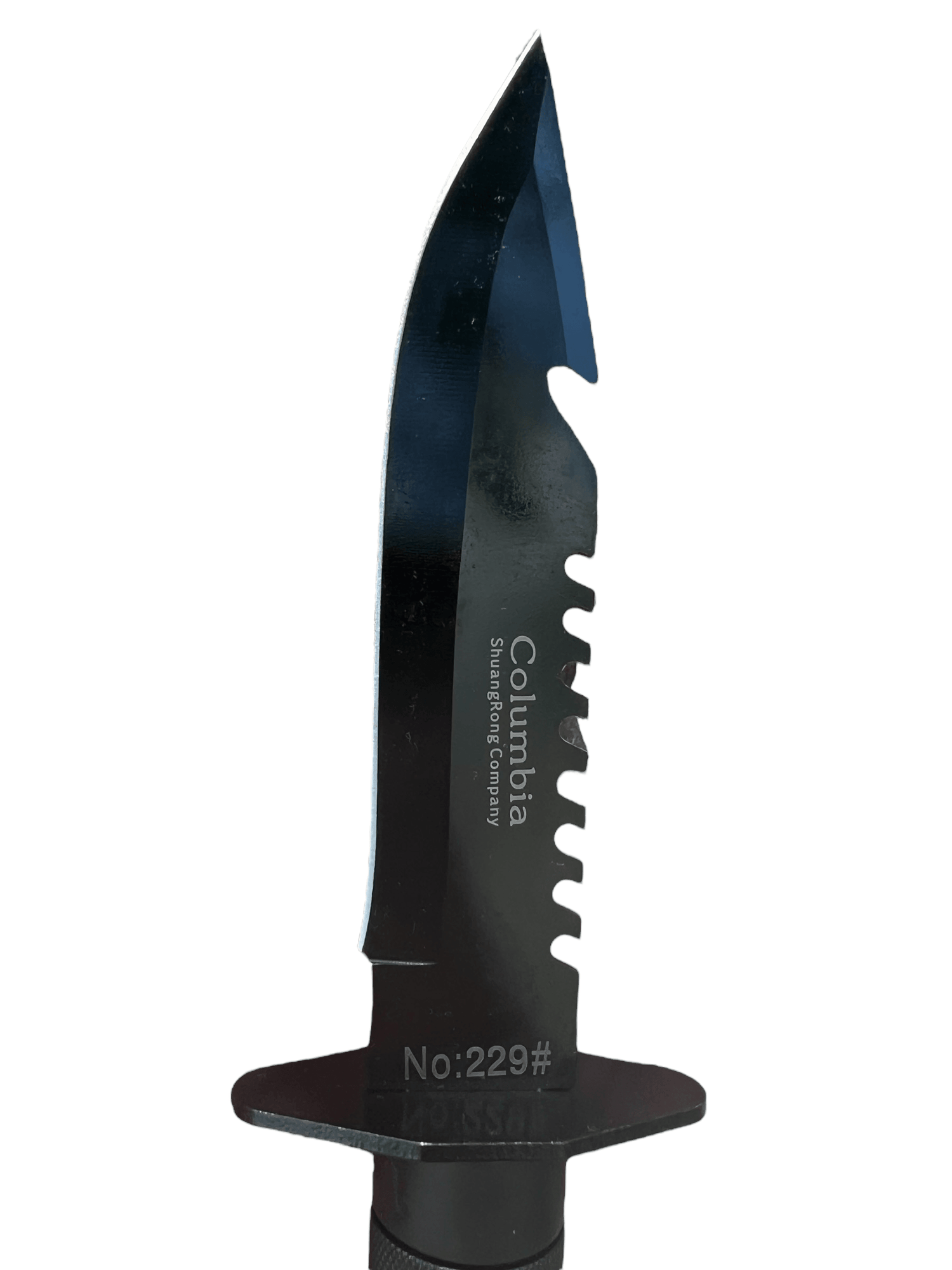 Cuchillo Supervivencia Hoja Black Militar CHMP20