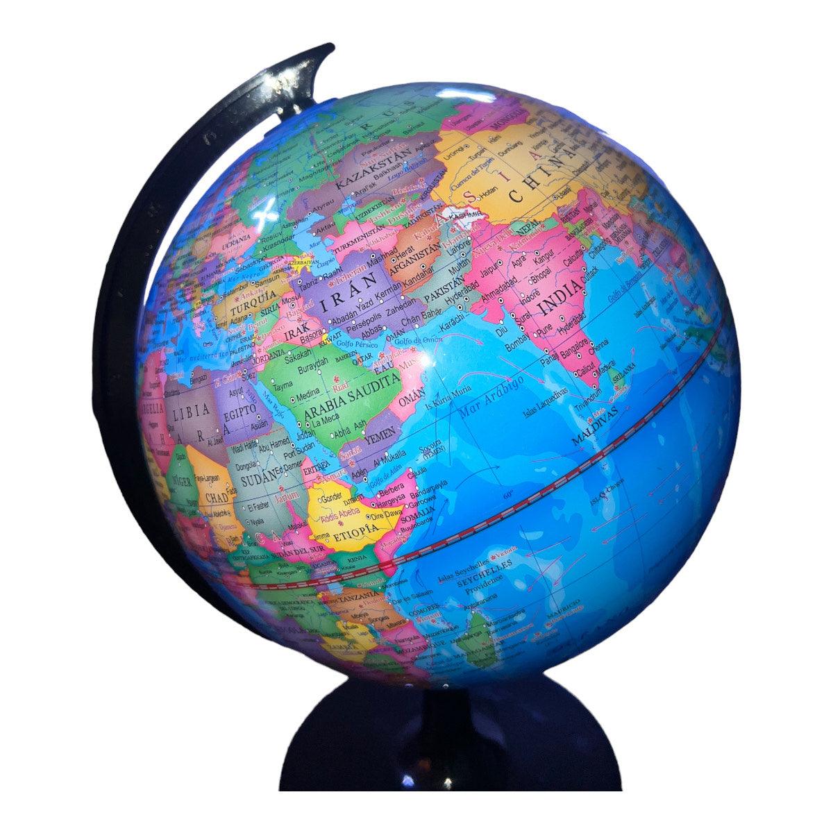 Globo Terraqueo Mapamundi Giratorio 25 cm VR1