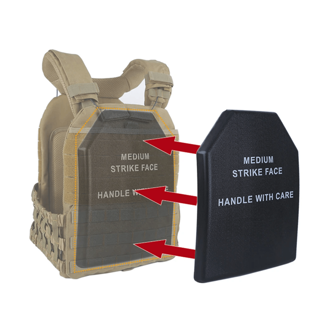 Placa De Armadura Corporal Protector Paintball CL13