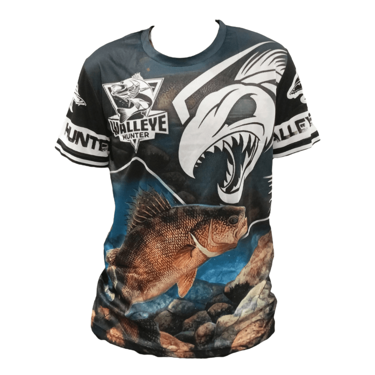 Polera Camiseta Estampado Pesca Outdoor PLS8