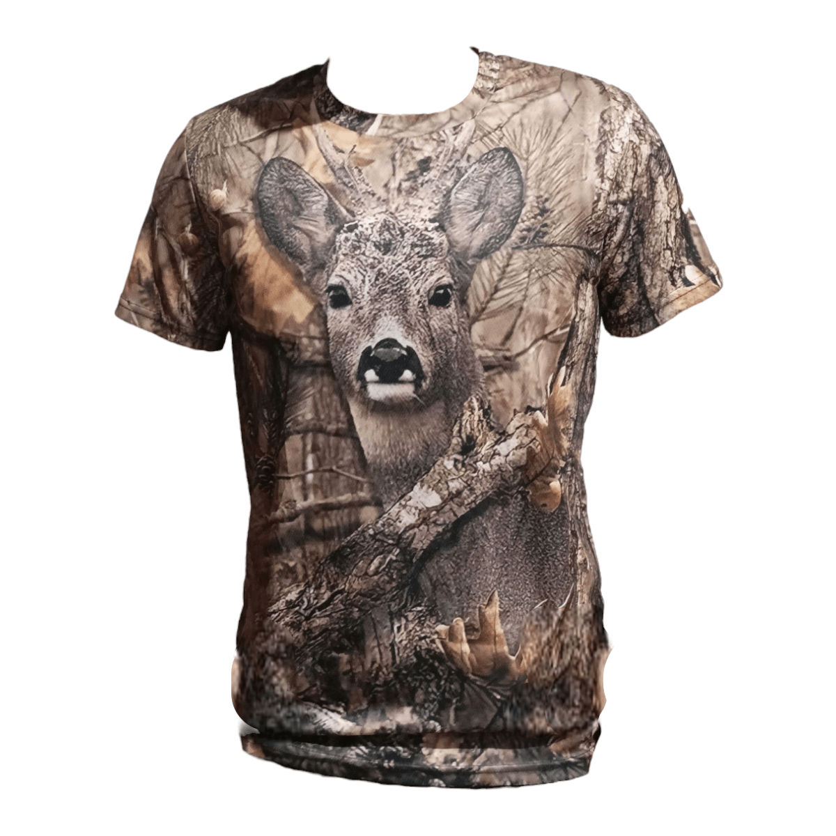 Polera Camiseta Estampado Camuflaje Caza Outdoor PLS9