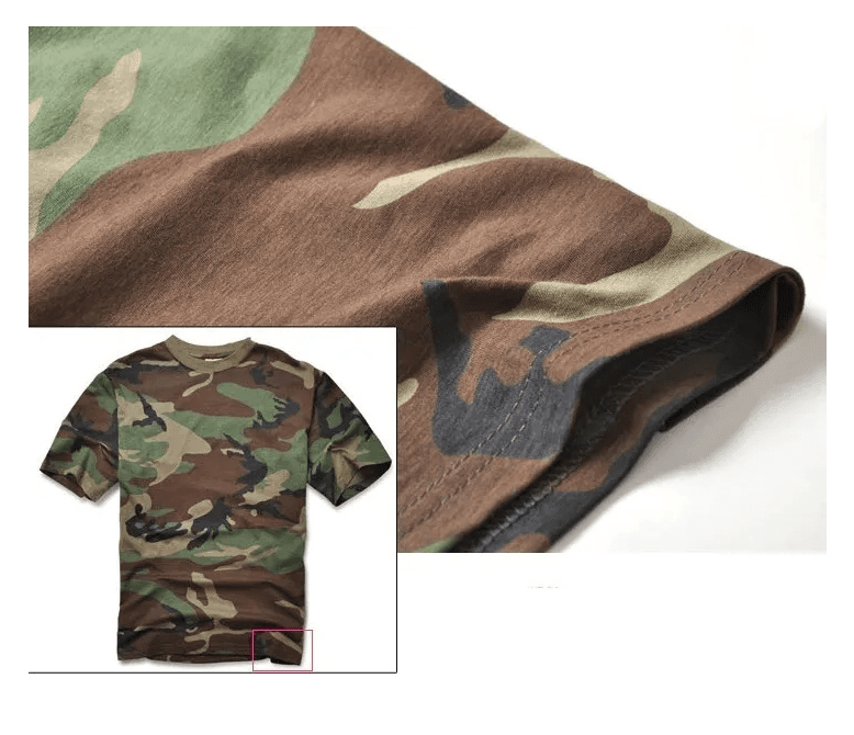 Poleras Algodón Militar Outdoor PLS1