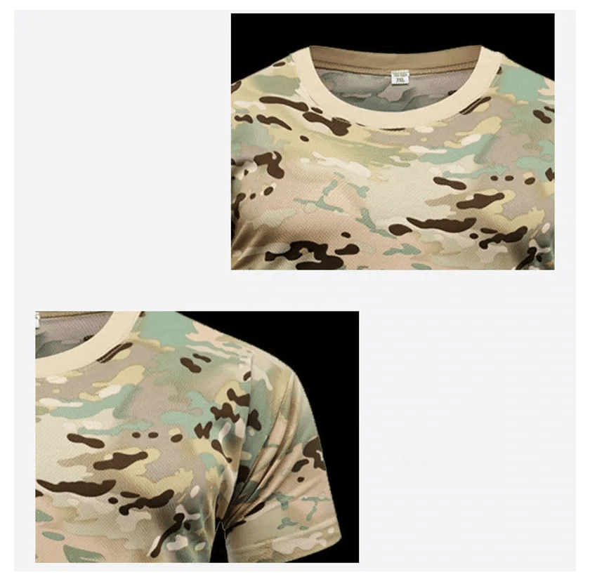 Poleras Algodón Militar Outdoor PLS1