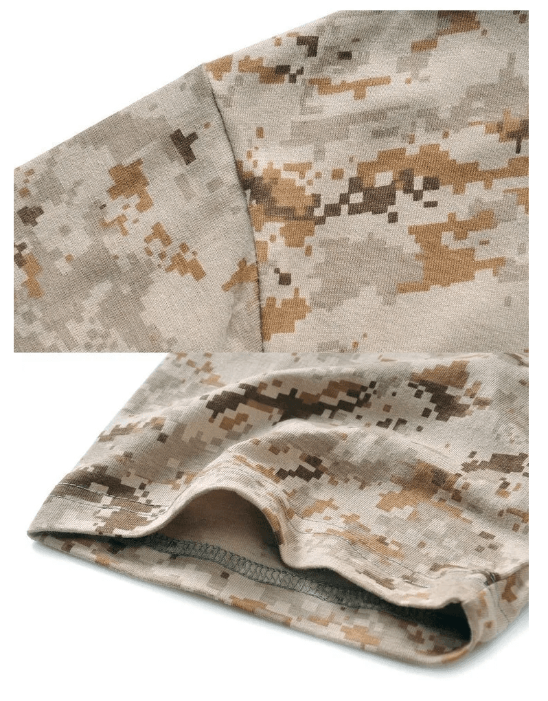 Poleras Algodón Militar Outdoor PLS1