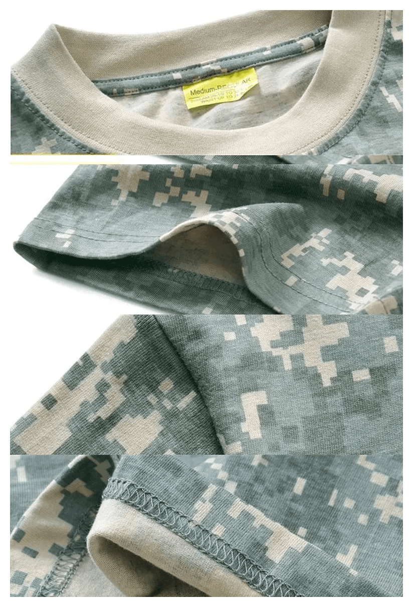 Poleras Algodón Militar Outdoor PLS1