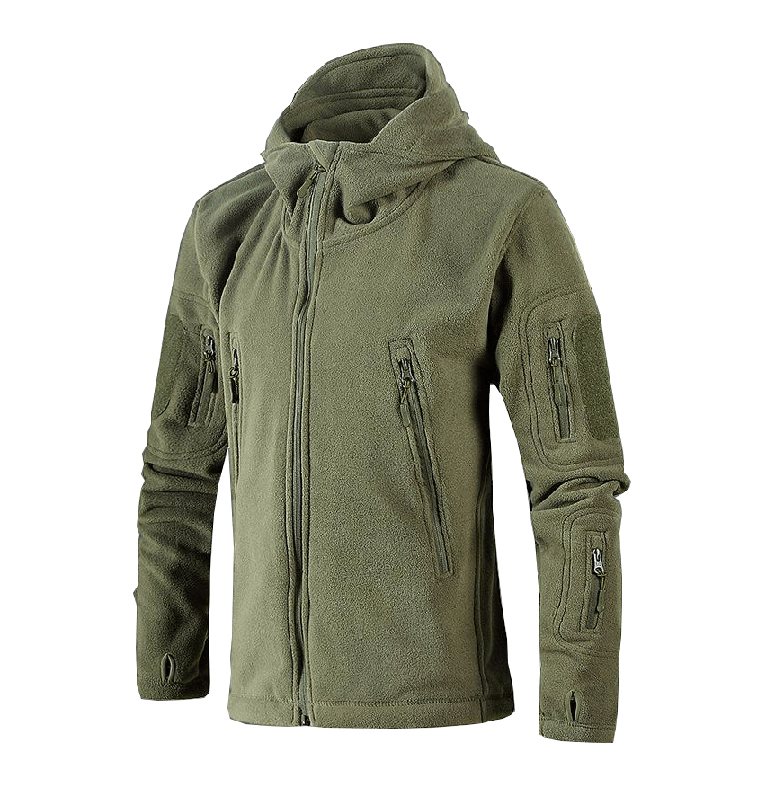 Poleron Tactico Militar Polar Softshell Impermeable CCVP4