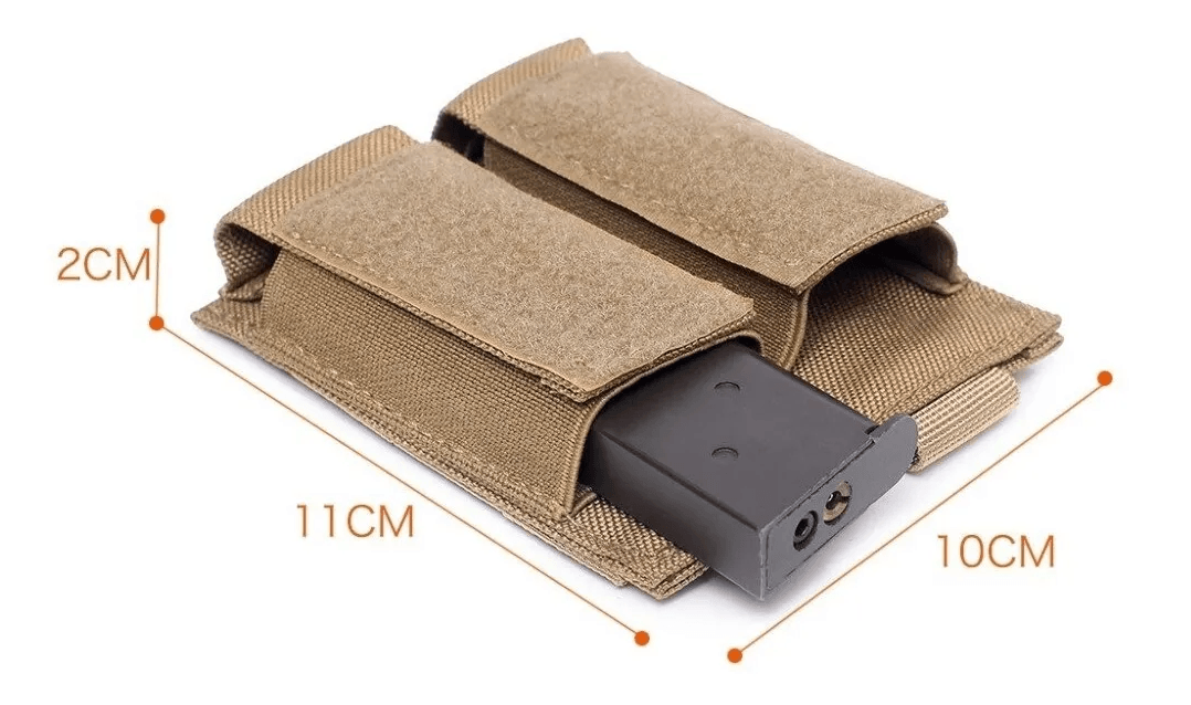 Porta Cargador Tactico Airsoft Doble PBM7