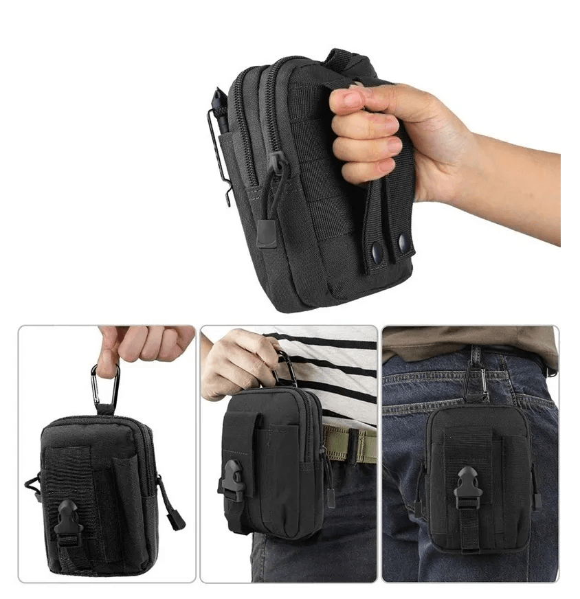 Pouch Tactico Billetera Molle Militar PBM4