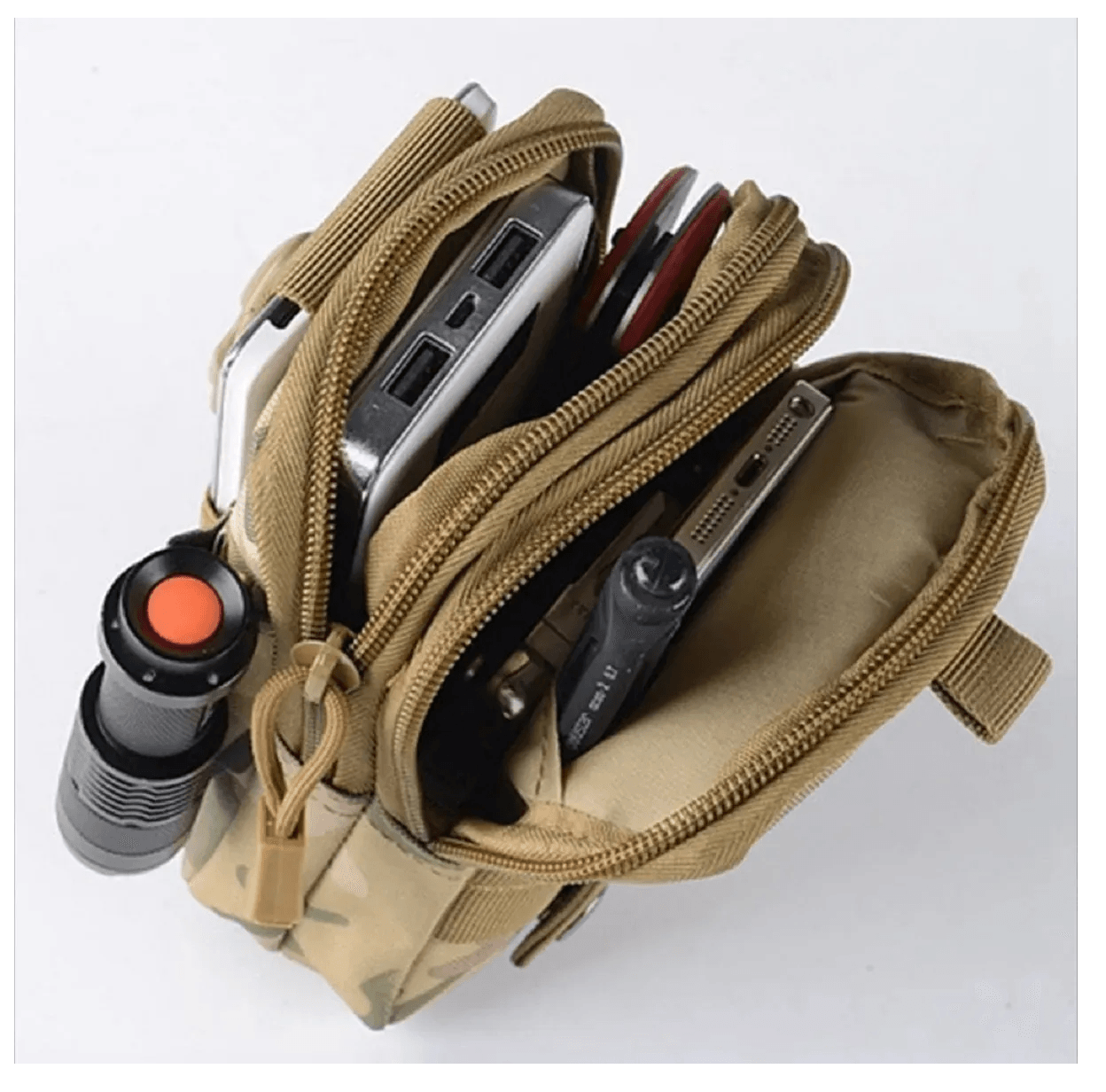 Pouch Tactico Billetera Molle Militar PBM4