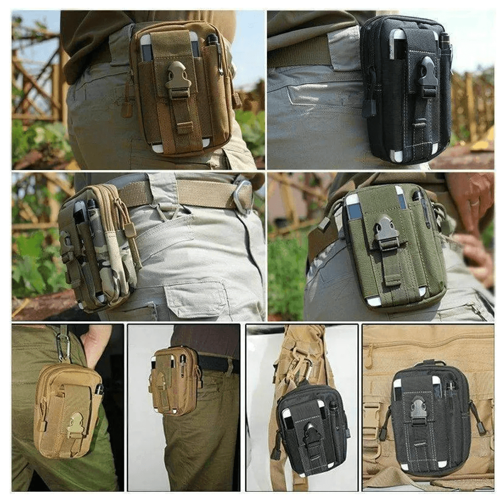 Pouch Tactico Billetera Molle Militar PBM4