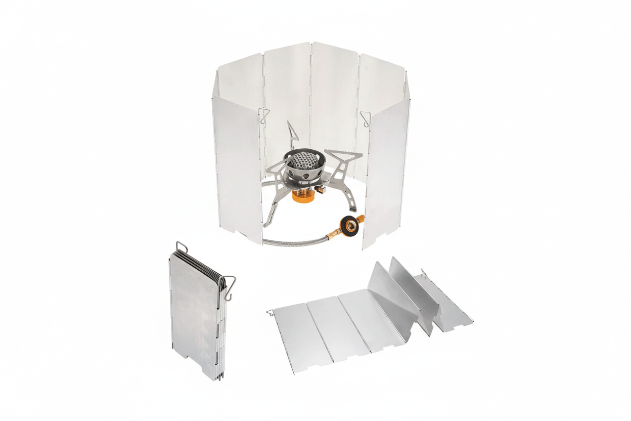 Protector Viento Cocinilla Portatil Camping CN6