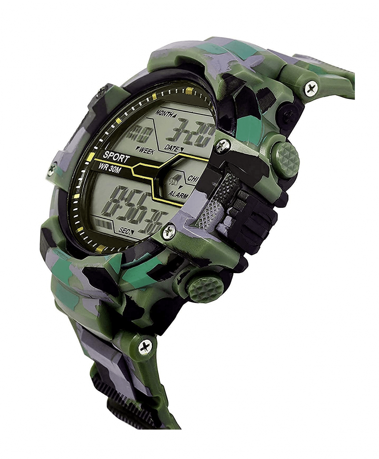 Reloj Deportivo Digital Multiuso Army Camuflado RLJ3
